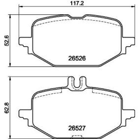 Bremsbeläge MDB3512 von MINTEX günstig für 61,62 € online kaufen