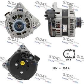 Lichtmaschine für AUDI von SIDAT