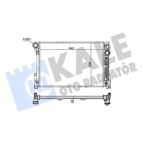 Kühler, Motorkühlung 345975 von KALE OTO RADYATOR günstig für 162,74 € online kaufen