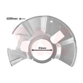 Comprar Chapa protectora contra salpicaduras, disco de freno de VAN WEZEL 2741372 a bajo precio de 33,06 €