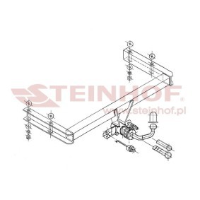 Anhängerkupplung A-083 von STEINHOF günstig für 151,90 € online kaufen
