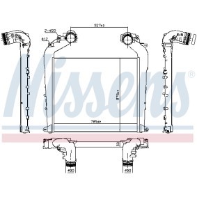 Køb Intercooler af NISSENS 961574 til den lave pris 5870,60 DKK
