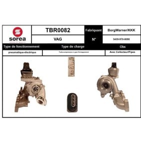 Køb Turbolader af SNRA TBR0082 til den lave pris 5656,65 DKK