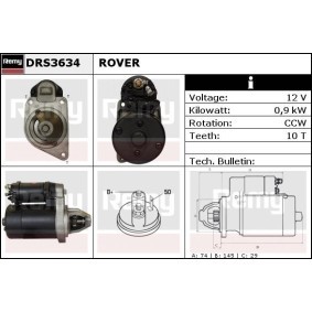 Anlasser DRS3634 von DELCO REMY günstig für 98,01 € online kaufen