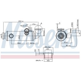AGR Kühler 989274 von NISSENS günstig für 103,04 € online kaufen