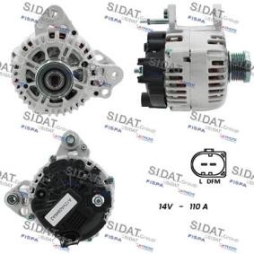 Køb Generator af SIDAT A12VA0846A2 til den lave pris 1603,48 DKK