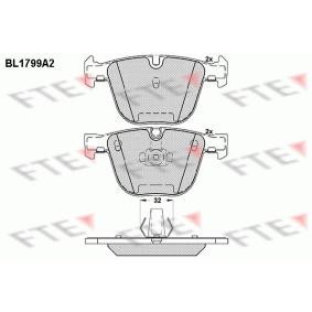 Compre Pastilhas de travão da FTE 9010371 a um preço baixo por 41,50 €