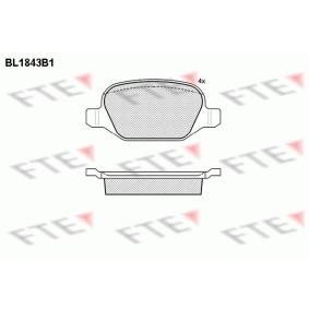 Bremsbeläge 9010422 von FTE günstig für 24,91 € online kaufen
