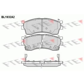Bremsbeläge 9010522 von FTE günstig für 28,79 € online kaufen