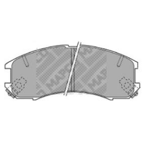 Bremsbeläge 6336 von MAPCO günstig für 11,60 € online kaufen