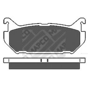 Acquista Kit pastiglie freni da MAPCO 6656 a buon mercato per soli 10,94 €
