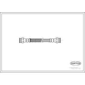 Comprar Latiguillo de freno de CORTECO 19019119 a bajo precio de 26,29 €