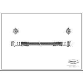 Comprar Latiguillo de freno de CORTECO 19033012 a bajo precio de 19,53 €