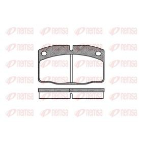 Bremsbeläge 0101.00 von REMSA günstig für 14,41 € online kaufen