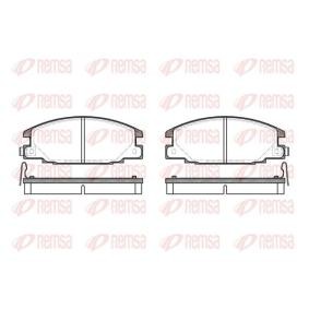 Bremsbeläge 0238.04 von REMSA günstig für 23,81 € online kaufen