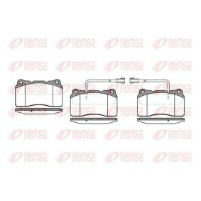 Achetez des Plaquettes de frein REMSA 0666.22 à prix pour 39,93 €