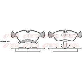 Bremsbeläge für VAUXHALL von REMSA