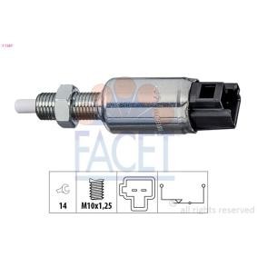 Comprar Conmutador, accionamiento embrague (control veloc.) de FACET 7.1287 a bajo precio de 15,31 €