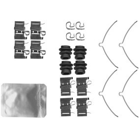 Compre Kit de acessórios, pastilhas de travão da HELLA 8DZ 355 206-781 a um preço baixo por 22,24 €