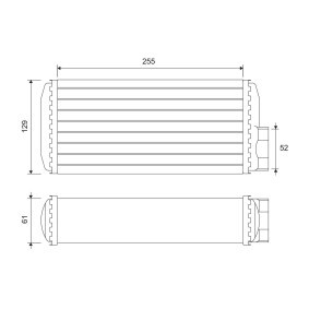 Achetez des Radiateur de chauffage VALEO 811638 à prix pour 29,72 €
