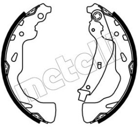 Bremsbackensatz 53-0744 von METELLI günstig für 25,55 € online kaufen