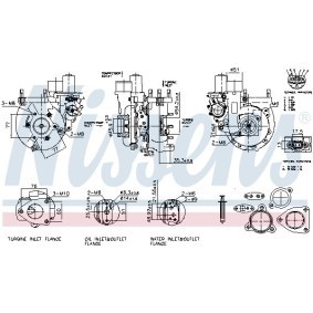 Acquista Turbina da NISSENS online per FORTUNER Fuoristrada chiuso (TGN6_, KUN6_, GGN6_, TGN5_, LAN a prezzi moderati