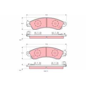 Bremsbeläge GDB1226 von TRW günstig für 48,37 € online kaufen