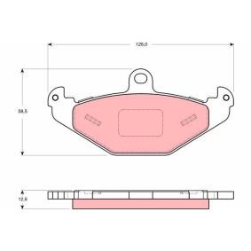 Bremsbeläge für LOTUS von TRW