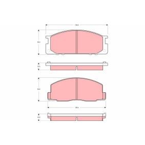 Achetez des Plaquette de frein de chez TRW en ligne pour LITEACE Camionnette (_R2__V) à prix modérés