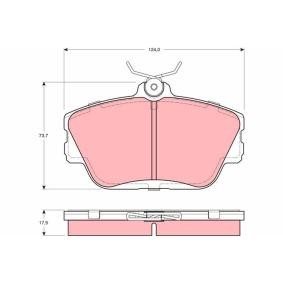 Compre Pastilhas de travão da TRW GDB4063 a um preço baixo por 48,58 €