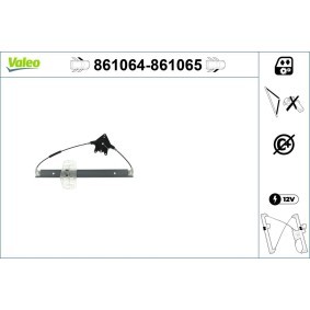 Achetez des Lève-vitre VALEO 861064 à prix pour 29,27 €