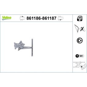 Fensterheber 861186 von VALEO günstig für 47,96 € online kaufen
