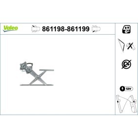 Fensterheber 861198 von VALEO günstig für 45,39 € online kaufen