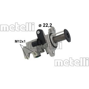 Acquista Cilindro maestro del freno da METELLI 05-1263 a buon mercato per soli 89,75 €