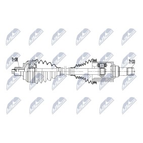 Osta Vetoakseli NTY:llä NPW-VW-227 edullisesti hintaan 204,20 €