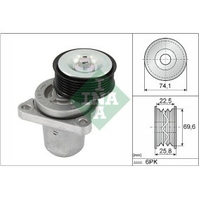 Rollensatz, Zahnriemen 530 0380 09 von INA günstig für 92,70 € online kaufen