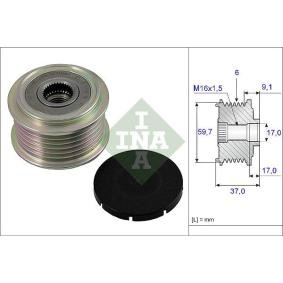 Comprar Rueda libre de alternador de INA 535 0017 10 a bajo precio de 41,72 €