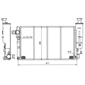Achetez des Radiateur de chez NRF en ligne pour 405 II Berline (4B) à prix modérés