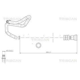 Achetez des Durite de direction assistée de chez TRISCAN en ligne pour Focus Mk1 Van / Break (DNW) à prix modérés