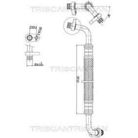 Hochdruck- / Niederdruckleitung, Klimaanlage 9010 28031 von TRISCAN günstig für 57,43 € online kaufen