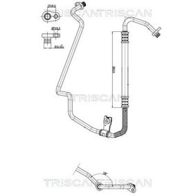 Hochdruck- / Niederdruckleitung, Klimaanlage 9010 28099 von TRISCAN günstig für 62,35 € online kaufen