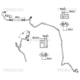 Hochdruck- / Niederdruckleitung, Klimaanlage 9010 29016 von TRISCAN günstig für 240,35 € online kaufen