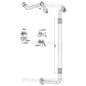 Hochdruck- / Niederdruckleitung, Klimaanlage 9010 29026 von TRISCAN günstig für 113,47 € online kaufen