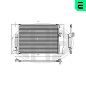 Köp Intercooler av ERA 672040 till det låga priset 4635,79 kr