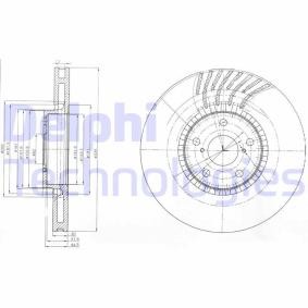 Bremsscheibe von DELPHI