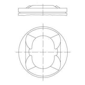 Comprar Pistón de MAHLE ORIGINAL 008 89 01 a bajo precio de 94,65 €