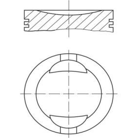 Kjøp Stempel av MAHLE ORIGINAL 009 36 01 til den lave prisen 649,03 NOK