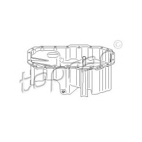 Achetez des Carter d'huile TOPRAN 112 091 à prix pour 32,31 €