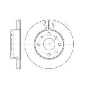 Køb Bremseskive af SAKURA S6044425 til den lave pris 71,82 DKK