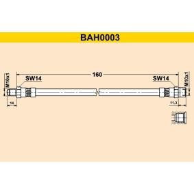 Comprar Latiguillo de freno de Barum BAH0003 a bajo precio de 7,30 €